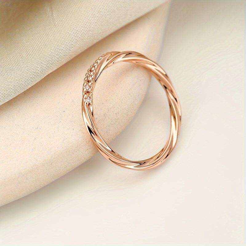 A Unique And Simple Ring, Fashionable And Elegant Women&