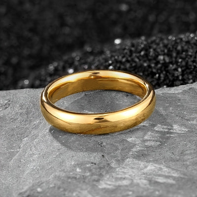 Fashion Style Tungsten Ring, 4Mm/0.38cm, Durable High-Quality Engagement Wedding Band for Men And Women