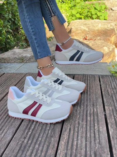 Women's Sports Shoes Casual Style Versatile Lace-up Design Upgraded Removable Insole Size Issue Solved with Detachable Insoles