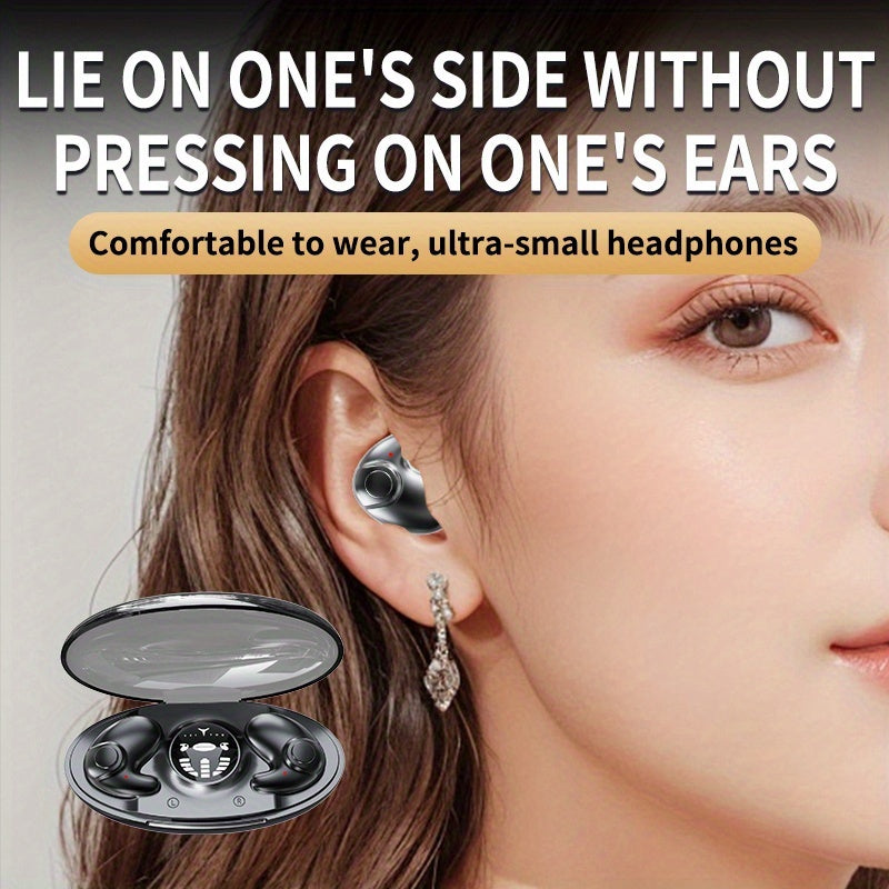 True Wireless Earbuds, Ultra-Thin Sleep Headphones