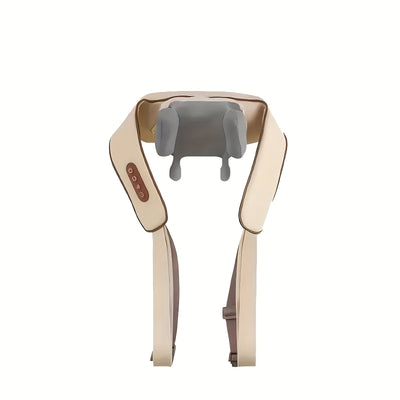 USB Rechargeable Neck Massager, Lumbar And Shoulder Massager, Automatic Cervical Kneader, Trapezius Muscle Massager.