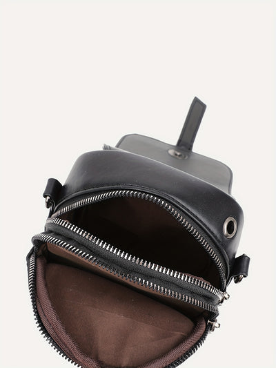 Mini Argyle Quilted Crossbody Bag, Fashion Flap Mobile Phone Bag, Women's Multi Layer Shoulder Purse