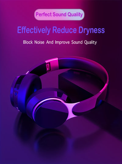 Wireless Headset Wireless Earphone Wireless 5.0 Cute Earbuds Headsets Foldable Lightweight Headphones Suitable For Travel Work Mobile Phone Computer Laptop Christmas Gift For Friends.