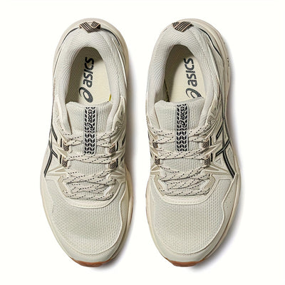 ASICS Women's GEL-Venture 8 Trail Running Shoes - All-Terrain Traction, Breathable Gel Cushioning, Durable Rubber Sole & EVA Insole, White/Black Trekking Shoes for Hiking, Gym, Training - All-Season Outdoor Athletic Footwear