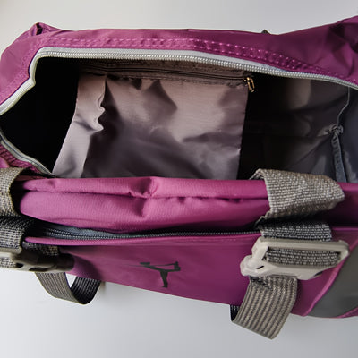 Large Capacity Travel Duffel Bag - Nylon, Zippered, Adjustable Strap, Durable Sports & Fitness Bag for Gym, Yoga, and Workout Gear, Gym Gear Bag|Adjustable Strap Bag|Zippered Closure, Gym Bag