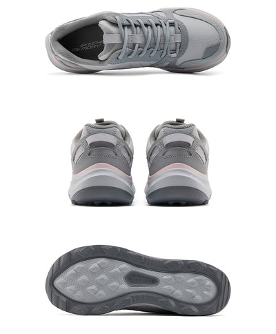 Skechers Women'S Outdoor Shoes, RIDGE OAK Women'S Lace-Up City Outdoor Shoes, RIDGE OAK Simple Large Sole EVA Material Lightweight Comfortable Women'S Sports Shoes, Comfortable Breathable Mesh Upper + MOVE FOAM Insole, Suitab