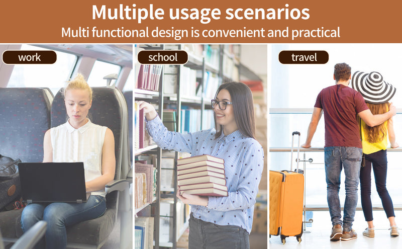 مجموعة حقائب سفر بسيطة ذات سعة كبيرة، حقيبة يد خفيفة الوزن بسحاب، حقيبة محمولة للاستخدام اليومي مع حزام قابل للفصل، حقيبة للجنسين للاستخدام اليومي