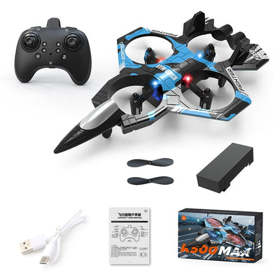 K500MAX RC Drone with 360° Flips, Throw Start, Altitude Hold, One-Key Speed Switch, Crash Resistant Design, RGB Lights, Headless Mode, 6-8 Minute Battery Life, 3m/s Max Speed, Usb Charging, Outdoor Flying, Stunt Enthusiasts,