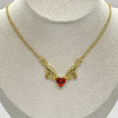 Creative Fashion Elegant Heart Shaped Pendant Necklace Decoration Accessories Girls Festival Birthday Confession Gift