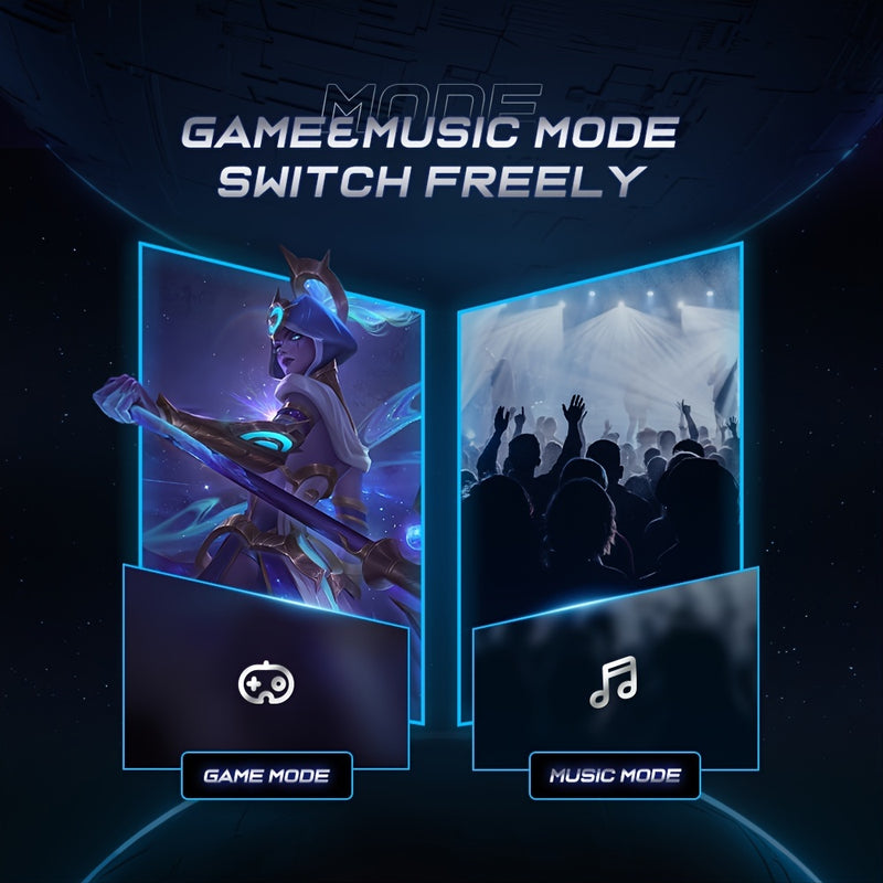 سماعات أذن لاسلكية Langsdom Delta ENC لتقليل الضوضاء مع زمن انتقال منخفض للغاية، ووضعين للألعاب أو الموسيقى