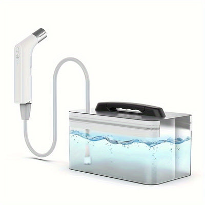 Portable Electric Bidet Sprayer for Personal Hygiene - Rechargeable, with 2.3L Water Tank - Ideal for Travel, Camping & Daily Use