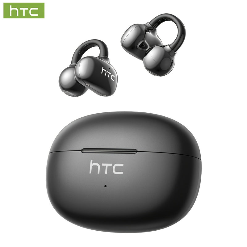 1pc HTC NE55 AI Translation Earbuds Real-time Translation Headphones OWS Open-Ear Wireless Headphones, Latest BT V6.0, Noise Reduction Clear Call, 6.5 Hours Music Long Battery Life, Big speaker Big Volume, Headphones Noise Ca