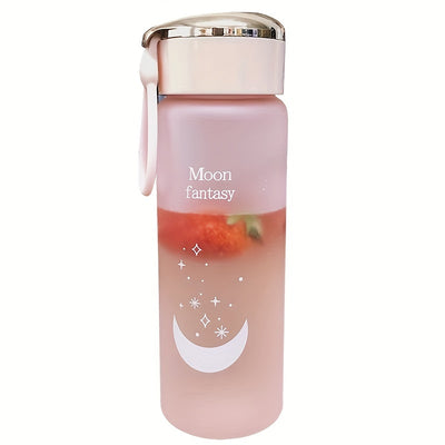 1pc Durable Frosted Plastic Water Bottle - Perfect for Outdoor Sports, Yoga, Camping & Hiking, Hiking Accessories