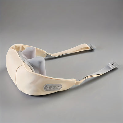 USB Rechargeable Neck Massager, Lumbar And Shoulder Massager, Automatic Cervical Kneader, Trapezius Muscle Massager.