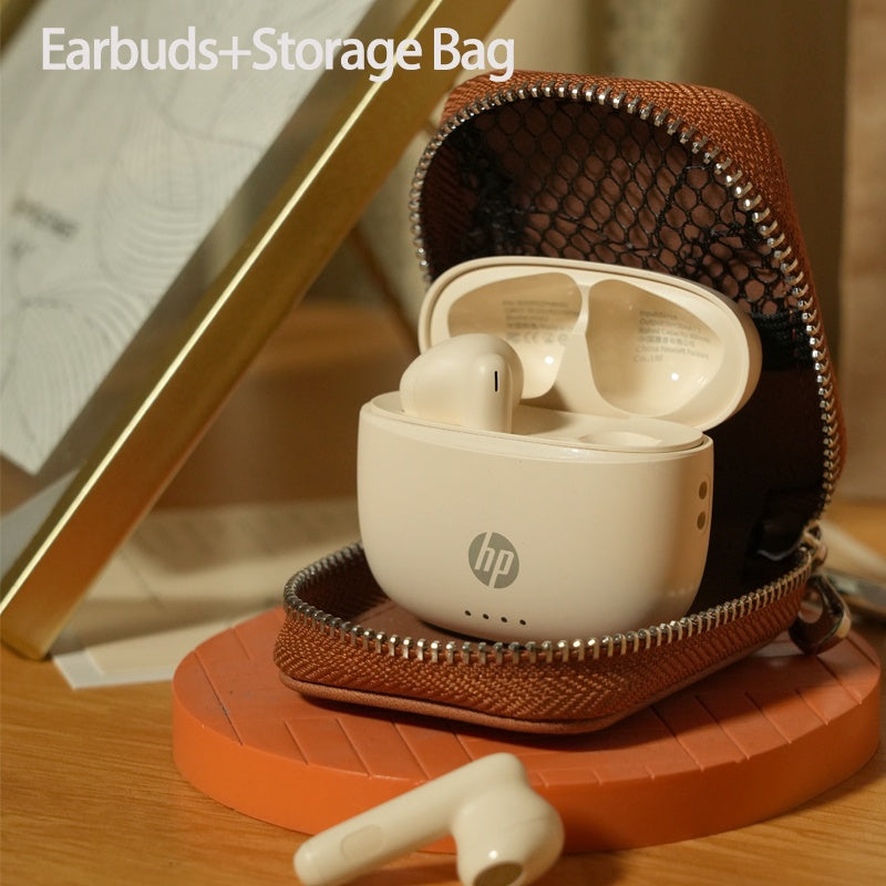 HP Prismatic Gradient Wireless Earbuds with 22H Playtime, Auto-Pairing, Clear Talk Noise Reduction Mic, Touch Control for iOS/Android - Ideal for Gaming & Workouts, Perfect Holiday/Halloween Gift, Wireless Earbuds, Workout He