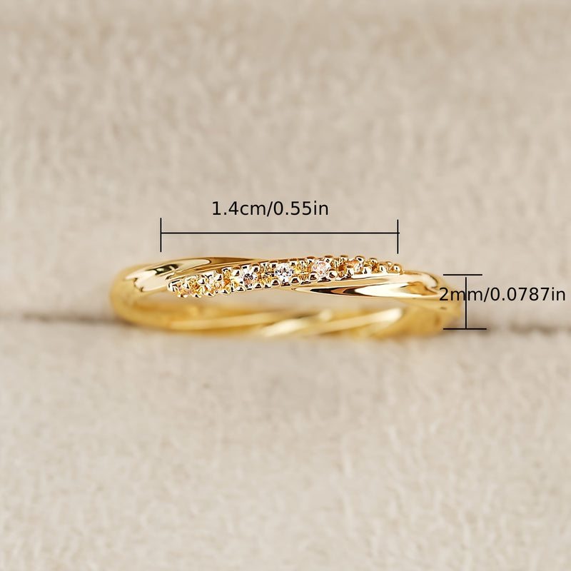 A Unique And Simple Ring, Fashionable And Elegant Women&