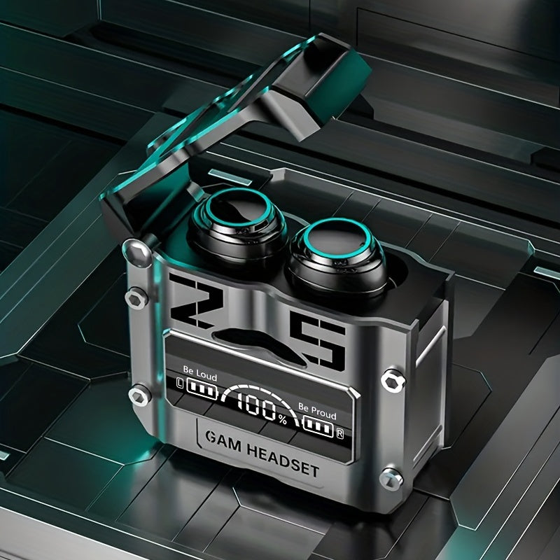 سماعات أذن لاسلكية TWS Audifonos Inalambrico 5.0 داخل الأذن مقاومة للماء، سماعة أذن صغيرة ستيريو لهاتف Xiaomi وهاتف Iphone وسماعات أذن للألعاب