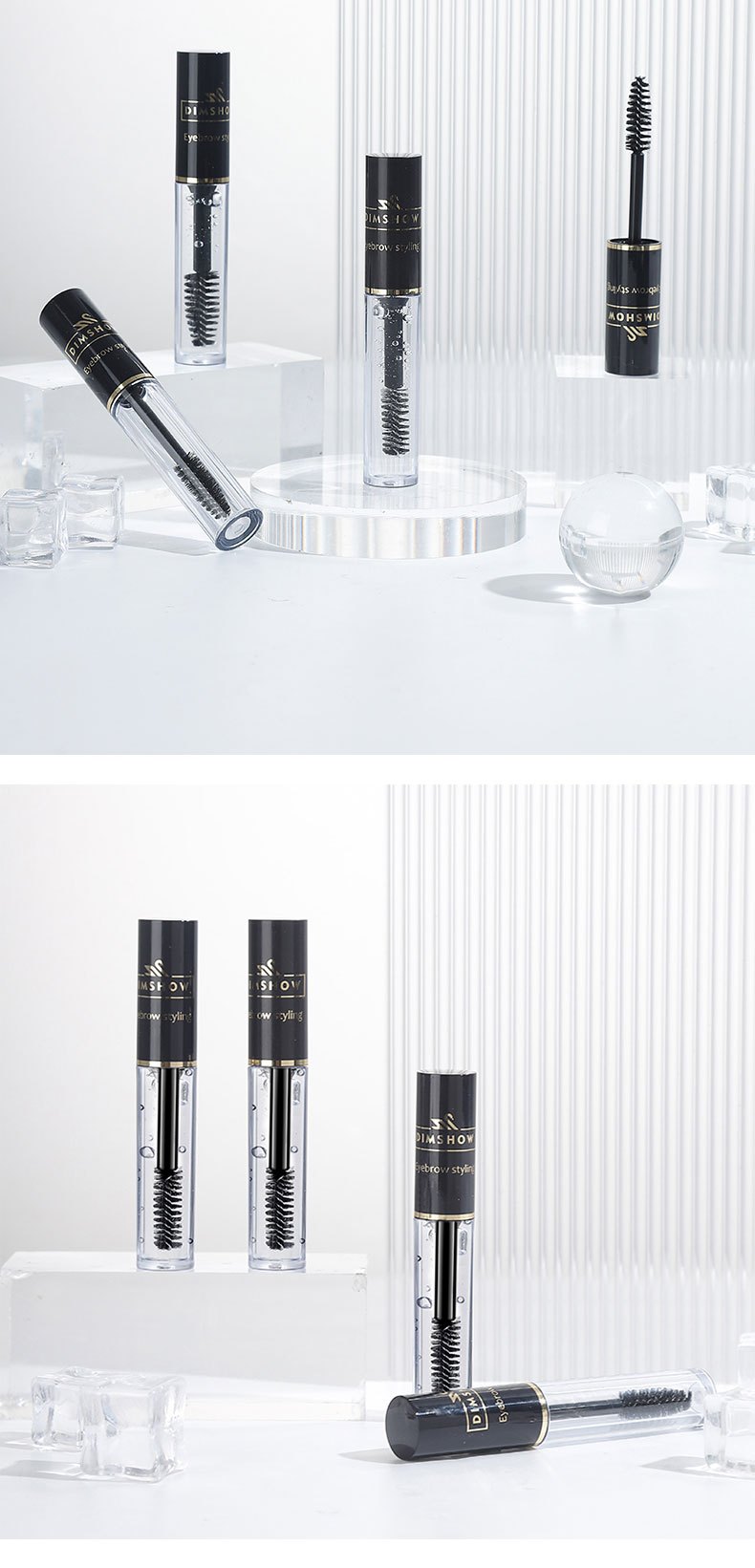 جل الحواجب المقاوم للماء من DIMSHOW لتثبيت الحواجب لفترة طويلة ومقاوم للتعرق - هدية مثالية لعيد الحب وعيد الأم للنساء