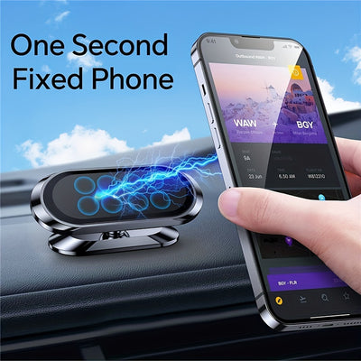 360°Car Phone Holder Magnetic Universal Magnet Phone Mount, Car Mobile Cell Phone Holder Stand