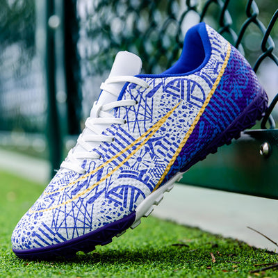 Special Price - Low-Top Breathable Football Shoes TF Stud Short Stud Outdoor Indoor Sports Professional Training Competition Football All-Season Suitable Football Shoes Secure Fit Sports Enthusiasts Exclusive Fan Essential