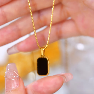 NEW 1pcs geometric pendant necklace, high-quality jewelry, upgraded fashionable necklace, high-end decorative necklace, suitable for daily wear, wedding season accessories, suitable as a gift for girlfriends, classmates and g