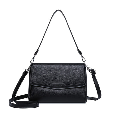 Women'S Crossbody Bag with Adjustable Strap - Purse, Magnetic Closure, Minimalist Everyday Bag for Women, Office, Travel, Parties - Available in Khaki, Light Brown, White, Gray, Purple, Black - Synthetic Faux Leather Handbag,