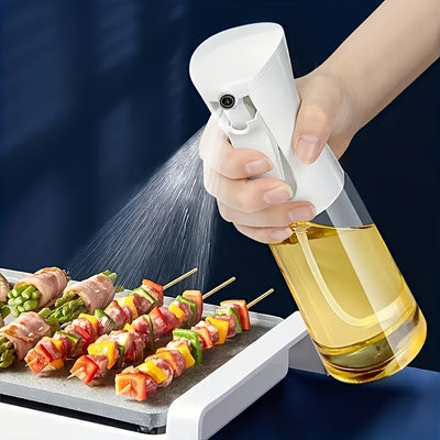 1 BPA-Free Oil Spray Bottle, Suitable for Cooking - Rectangular Design with Precision Nozzle, Ergonomic Kitchen Tool for Air Fryer, Baking, Grilling, Salad & Hair Care, Hand Wash Only, Baking Accessory, Durable Sprayer, Mist