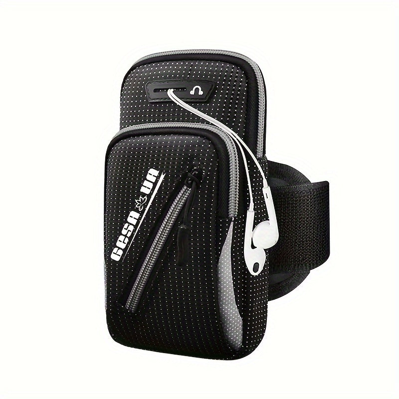 Outdoor Sports Armband - Universal Adjustable Sports Arm Case for Running, Hiking, Cycling, and Travel - Multi-Functional Mobile Phone Arm Bag
