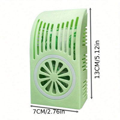 Activated Carbon Refrigerator Deodorizer Box, Odor Eliminator, PVC Material, Battery-Free