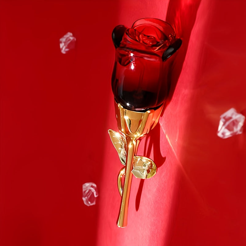 A Rose-Shaped Perfume with Long-Lasting Fragrance, The Perfect Gift for Valentine&
