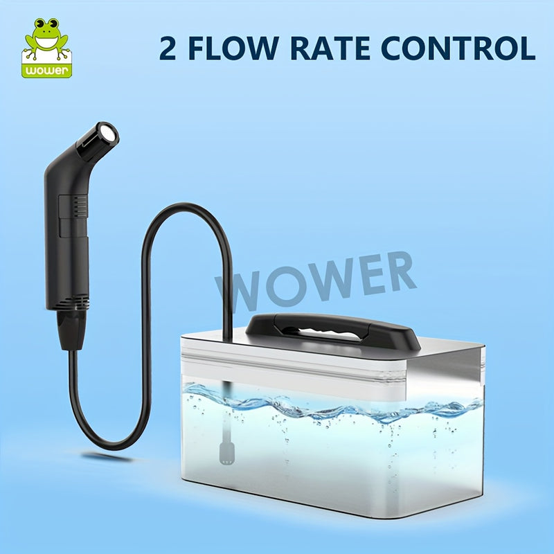 Portable Electric Bidet Sprayer for Personal Hygiene - Rechargeable, with 2.3L Water Tank - Ideal for Travel, Camping & Daily Use
