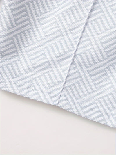 تي شيرت رجالي بأكمام قصيرة + شورت بدلة رياضية كاجوال باللون الأزرق