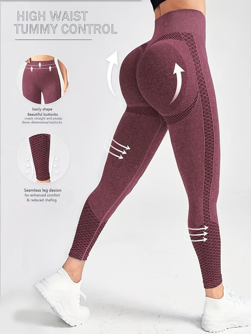 [Comfortable Sports Tights] Super Comfortable High-waisted Compression Sports Tights | Abdominal Control, Sweat-wicking, Four-way Stretch, Adjustable Length, Wide Waistband, Elegant Design - Suitable for Women, Perfect for Yo