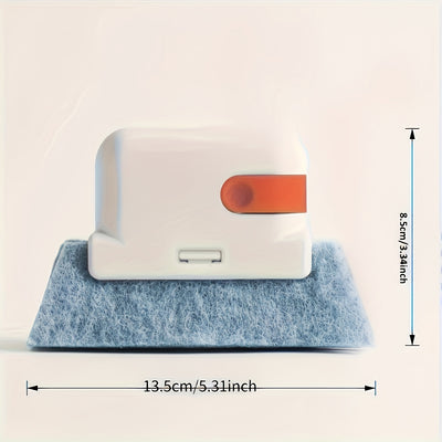 A Versatile Handheld Cleaning Brush Suitable for Windows And Kitchens - Features Easy-To-Use Grooves And Crevice Tools, a Reusable Essential for Dusting at Home, Perfect As a Holiday Gift.