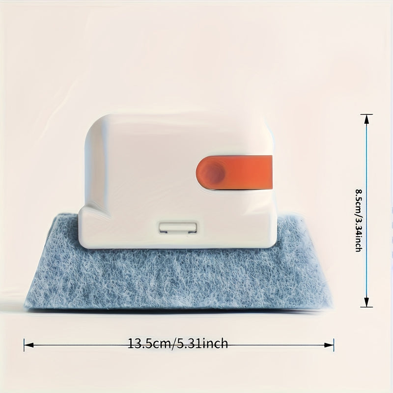 A Versatile Handheld Cleaning Brush Suitable for Windows And Kitchens - Features Easy-To-Use Grooves And Crevice Tools, a Reusable Essential for Dusting at Home, Perfect As a Holiday Gift.