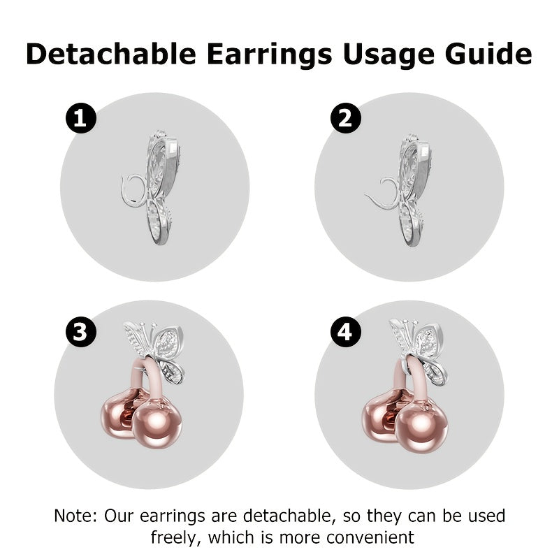 i121 Wireless Clip-On Headphones with Detachable Gemstone Earrings - 10mm Drivers, Hi-Res EQ Sound, Noise Cancellation, Clear Calls, Compatible with All Smartphones, Sports Workout & Halloween Gift, Headphones For Music, Work