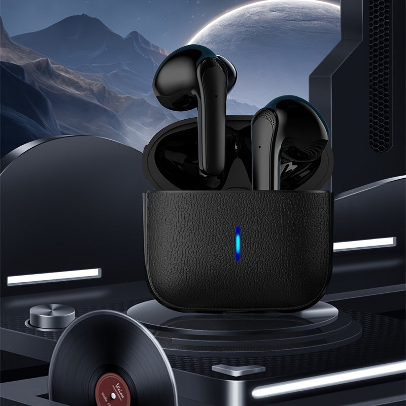 Wireless Earbuds with 197/1000 Real-Time Translation, Call Control, Back Design, Rechargeable Lithium Polymer Battery, Condenser Microphone, Low Radiation Comfort Wear - Compatible with Smartphones and Tablets