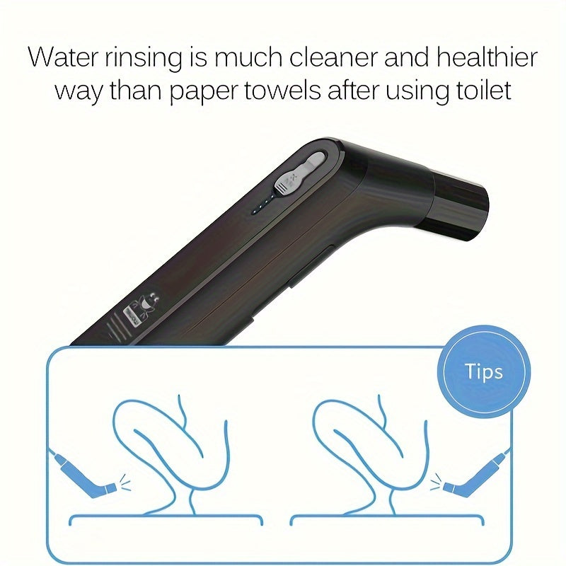 Portable Electric Bidet Sprayer for Personal Hygiene - Rechargeable, with 2.3L Water Tank - Ideal for Travel, Camping & Daily Use