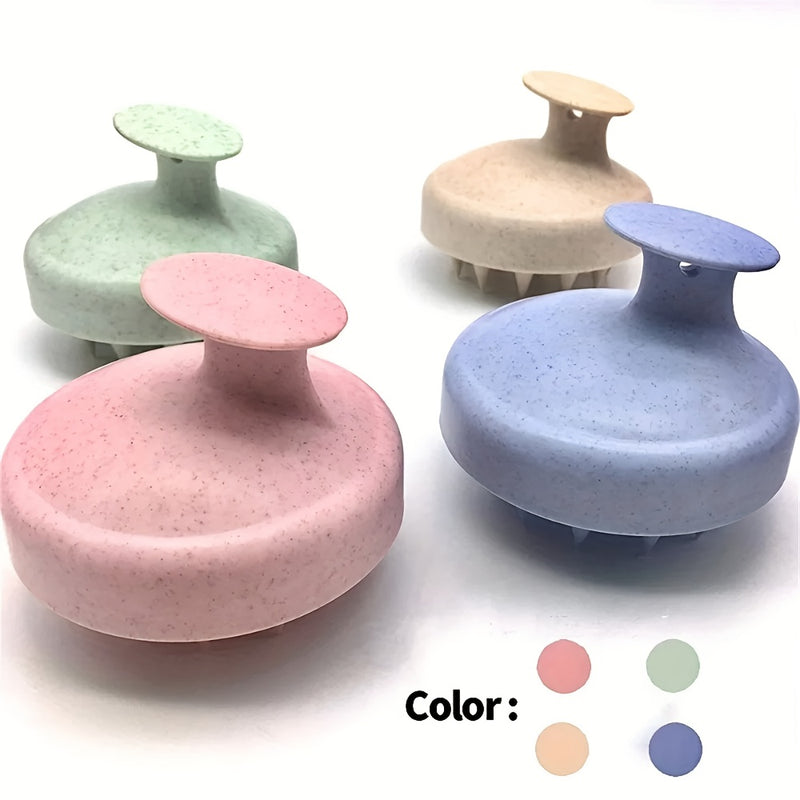 1pc Silicone Shampoo Brush, Body Massage Bath & Hair Washing Tool with 94 Countries Hot