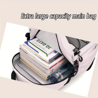 The Latest 2025 Unisex Student Backpack, a Lightweight Bag Suitable for Travel And School.