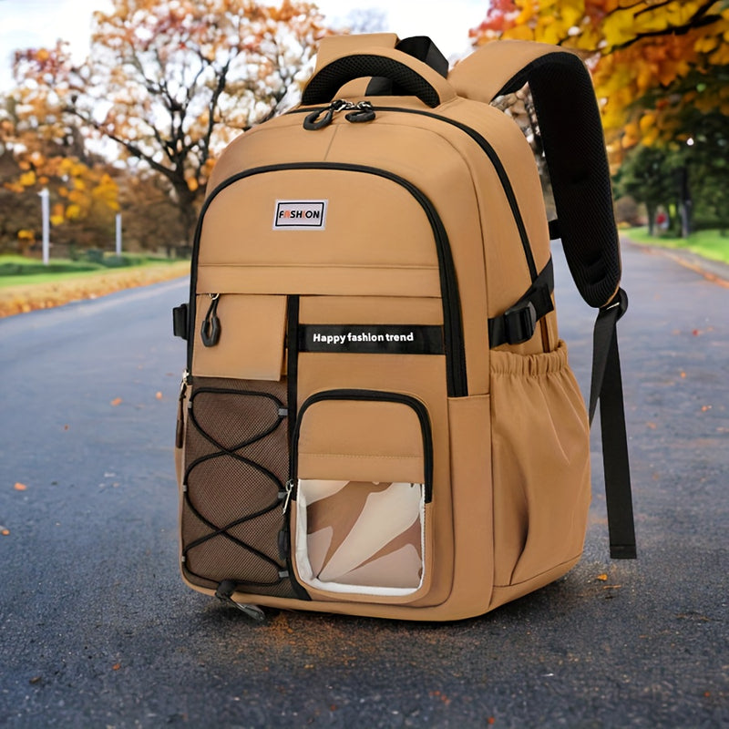 The Latest 2025 Unisex Student Backpack, a Lightweight Bag Suitable for Travel And School.