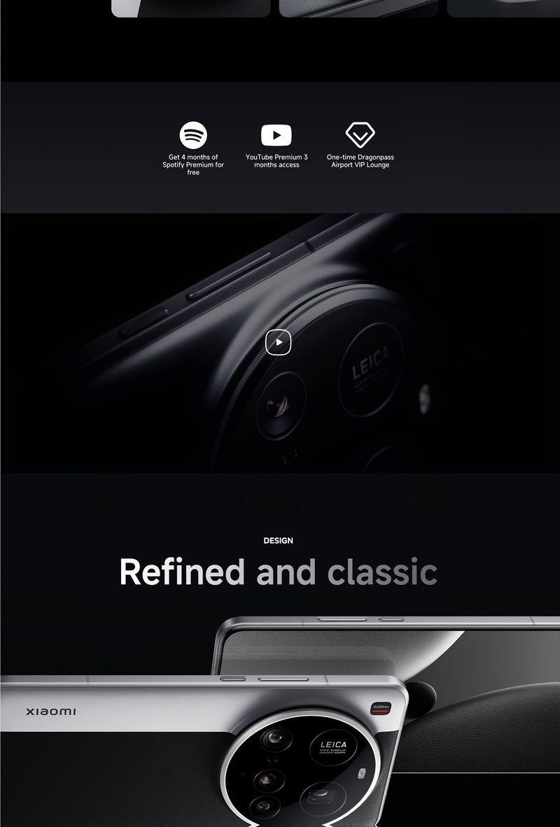 Xiaomi 15 Ultra 5G Smartphone | Snapdragon 8 Elite 3nm, Up to 4.32GHz | 6.73" WQHD+ AMOLED, 3200nits, 120Hz | Leica Quad Camera with 200MP Periscope | 32MP 4K Front | 5410mAh Battery, 90W + 80W Wireless Charging | | 16GB+1TB