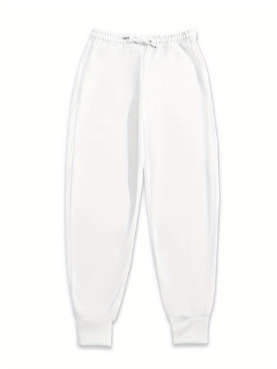 بنطلون رياضي مرن مطبوع عليه قلب للنساء، بنطلون رياضي عالي الخصر برباط، بنطلون كاجوال يومي، ملابس نسائية