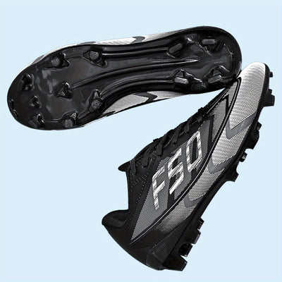 Men's All-Weather All-Terrain Football Cleats - Lightweight PU Upper & TPU Sole, Non-Slip AG Studs, All-Ground Traction, Breathable Athletic Training & Match Boots for Soccer, Football, Field Sports - All-Season Wear, Comfort