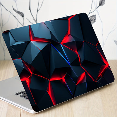 Pack of 2 Technology Laptop Art Decal Protective Cases, Universal Netbook Light Beige Stickers Non-reusable Laptop Light Beige Sticker Decals Waterproof and Scratch Resistant - Waterproof, Anti-scratch, Suitable for Laptops,