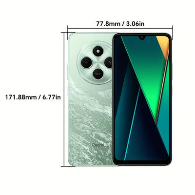 XIAOMI Redmi 14C 120Hz High Refresh Rate, 50MP AI Dual Camera, 1300K HD Main Camera, Large Capacity Battery, 6.88-inch Eye Protection LCD Screen, Side Fingerprint Unlocking, Supports GPS, Not Support NFC Function. No Charger