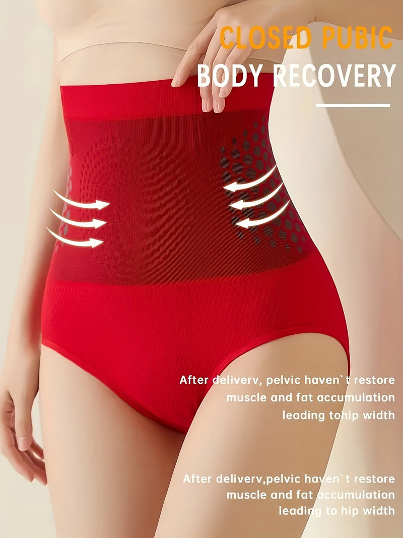 3pcs High-Waisted Tummy Control Shapewear Panties for Women, Butt Lifting, and Stomach Flattening Leggings Suitable for Fitness, Running, Body Sculpting, and Sports