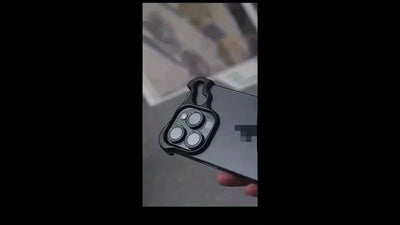 Aerospace Grade Aluminum Metal Armor Mobile Phone Case - New in the Third Quarter of 2024, Suitable for iPhone16/15 Series - Minimalist High-Strength Protection, Advanced Protective Case - Unique Reinforced Protection Design