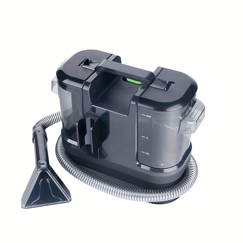 Carpet Cleaning Machine with Strong Suction - Heavy-Duty Deep Cleaner, IPX4 Waterproof, Powerful Suction for Carpets, Upholstery, Hardwood Floors - Includes Hose & Nozzle - Ideal for Home, Office, Pet Hair Removal - Compatibl