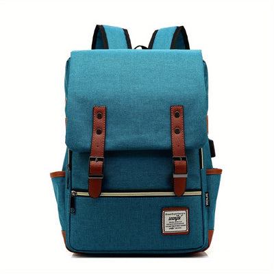 Student Backpack Travel Backpack Outdoor Casual Bag For Men And Women Computer Bag Shoulder Bag Multi-purpose Backpack With Belt Decoration